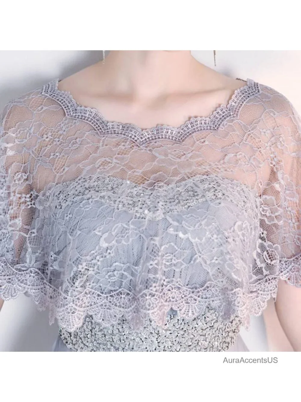Lace Bridal Shawl Wrap Bolero Cape Evening Shoulder Cover Shrug